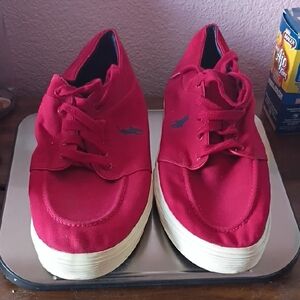 Polo by Ralph Lauren Blue and Red Sneakers